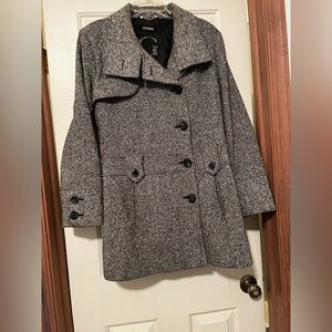 Woman’s size XL wool Guess pea coat.